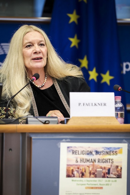 Penelope Faulkner, member of EPRID’s Board of Coordinators and Vice-President of VCHR - © European Union 2017