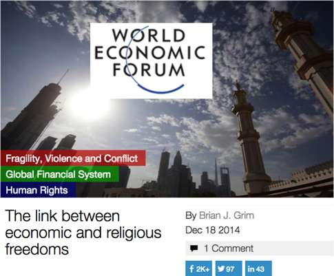 Brian Grim World Economic Forum